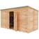 Shire Garden Value 12 x 6 Overlap Pent Shed
