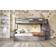 Flair Tag Triple Grey Staircase with Trundle Bunk Bed 146x247cm