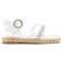 River Island Espadrille Diamante Sandals - White