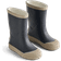 Wheat Rubber Muddy Wellington Boots - Ink