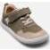 bisgaard Barefoot Baloo Velcro Sko - Khaki