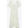 Vero Moda Flora Olga Ss 7/8 Dress Dress - Hvid
