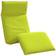 vidaXL Hopfällbar Solstol Ljusgrön 175x54x8,5 cm Oxfordtyg