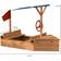 Big Game Hunters Boat Shaped Wooden Sandpit