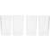 Hay Angle Glass 4-pakning 10 cm Klar Drikkeglass 4st