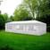 tectake Gazebo Miramas 8 Side Panels 9x3m White
