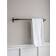 Garden Trading Farringdon Bathroom Small Metal Towel Rail Bar Holder Grey Steel