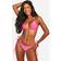 boohoo Womens Essentials Tie Side Bikini Brief - Pink