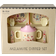 Rice Melamine Baby Dinner Set Fun Fair Print Rosa