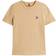 Tommy Hilfiger Beigemeleret T-shirt Med Almindeligt Logomærke - Neutral
