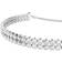 Swarovski Matrix Tennis Bracelet Round Cut - White