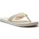 Tommy Hilfiger Stripe Logo Webbing Flip Flops - Ivory