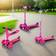 Evo 3 in 1 Cruiser Toddler Ride On & Scooter Pink
