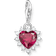 Thomas Sabo Heart Charm For Women - Silver