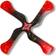 BoomerangFan X Fly Rouge 23.5 cm