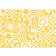 Arabia Moomin Placemat Party 31x46 cm Place Mat Yellow