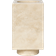 ferm LIVING Hew 21 cm Travertine Vas