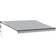 vidaXL Retractable Awning Anthracite and White 4x3 m