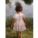 Lil'Atelier Baby Girls Tulle Layered Short Sleeve Body Dress - Peach Blush