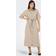 Only Onlcaro Langes Kleid - Dunkelbeige