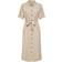 Only Onlcaro Langes Kleid - Dunkelbeige