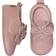 Melton Daisy Leather Slippers - Ash Rose