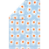 Marimekko Rakasta 150x210 cm Orange-Off-white Duvet Cover Orange, Blue (210x150cm)