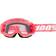 100% Strata 2 Essential Motocross Goggles - White/Pink