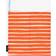 Marimekko Piccolo 21,5 x 21,5 cm Orange Manique Bleu, Rouge, Orange, Blanc