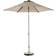 Brafab Poppi Parasol Ø2,5 m Taupe