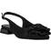 Pavement Kala Rose Slingback - Black Satin