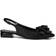 Pavement Kala Rose Slingback - Black Satin