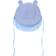 Huttelihut Summer Hat Ears Muslin Solhatt - Quiet Harbor