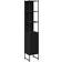 vidaXL Bathroom Cabinet Black Oak 33 x 33 x 185.5 cm