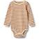 Wheat Langærmet Body Berti - Warm Caramel Stripe