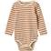 Wheat Langærmet Body Berti - Warm Caramel Stripe