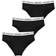 Björn Borg Logo Highwaist Brief 3-pack - Black