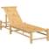 vidaXL Solsäng 55x199x30 cm Bambu