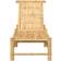 vidaXL Solsäng 55x199x30 cm Bambu