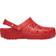 Crocs Classic Floral Cut Out Clog Sandaler - Röd