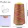 Zeblaze 3000 Yards Variegated Embroidery Thread Rich Bright Colors