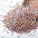 Shein 16g/pack 2mm Electroplating Mix Color Glass Seed Bead DIY Jewelry Accessory
