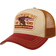 Stetson Heritage Rodeo Trucker Cap - Beige/Red