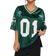 Shein Sports ColorBlock Loose VNeck Short Sleeve Knitted Mesh Jersey TShirt With Letter Number Print And Drop Shoulders For Ball Games