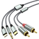 Apitiong Lightning to RCA Cable Aux Adapter,RCA to 3.5mm 4ft