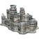 Wrebbit Game of Thrones Winterfell 910 Pieces