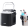 VEVOR Portable Countertop Ice Maker 26Lbs/24H Self-Cleaning with Scoop Basket Home Bar