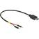 DeLock USB-C han 2 Pin han strømkabel 0.2m