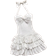 Shein Women's Vacation Mini Dress - Bowknot/Tiered Skirt