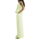River Island High Waisted Wide Leg Trousers - Lime
